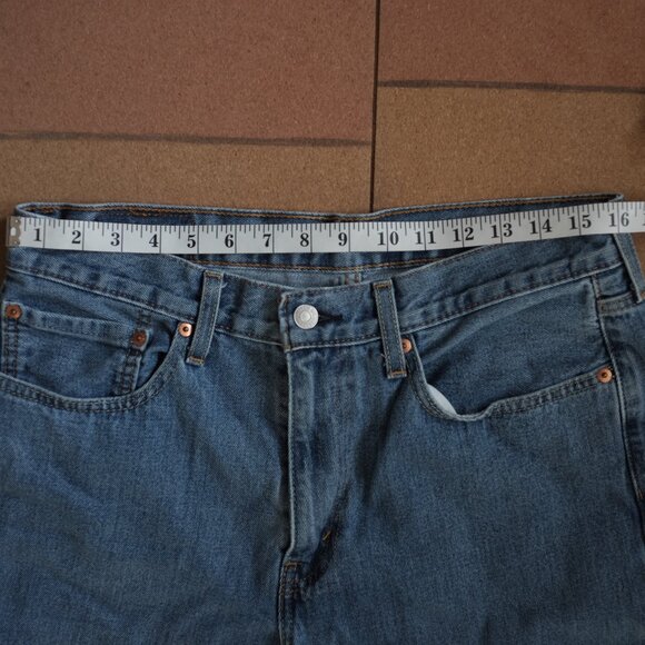 Levi's 550 Relaxed Fit jeans 4891 medium stonewash denim pants - Picture 13 of 15